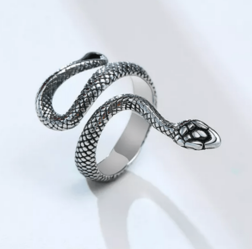 Steel Snake Ring