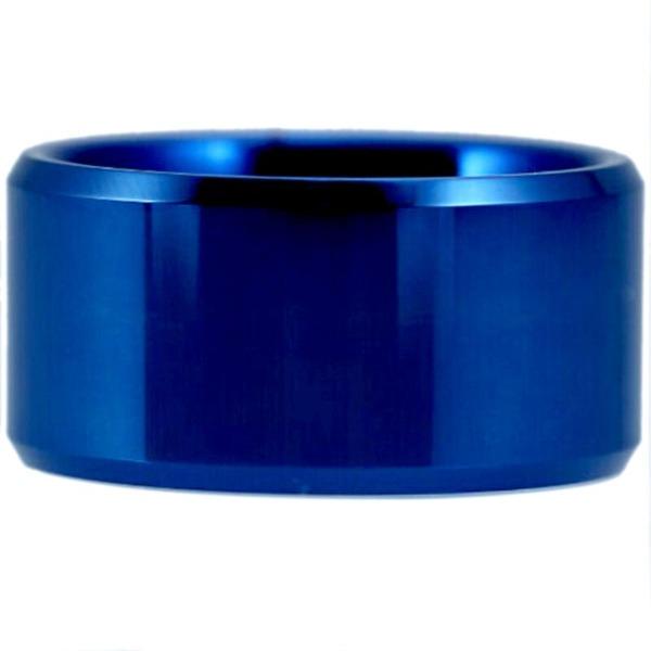 Tungsten Classic Electric Blue Wedding Ring