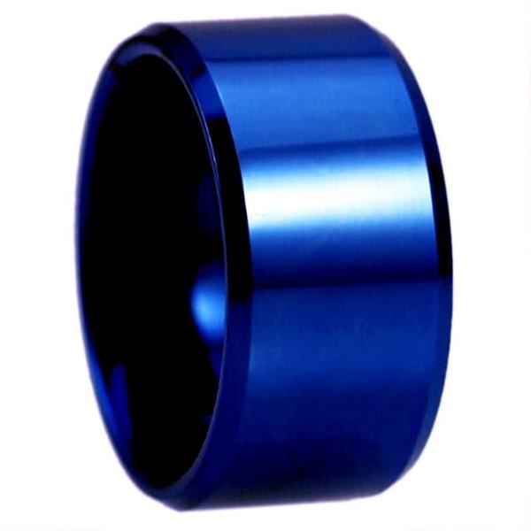 Tungsten Classic Electric Blue Wedding Ring