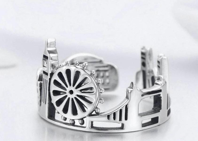 Sterling Silver City of London Ring