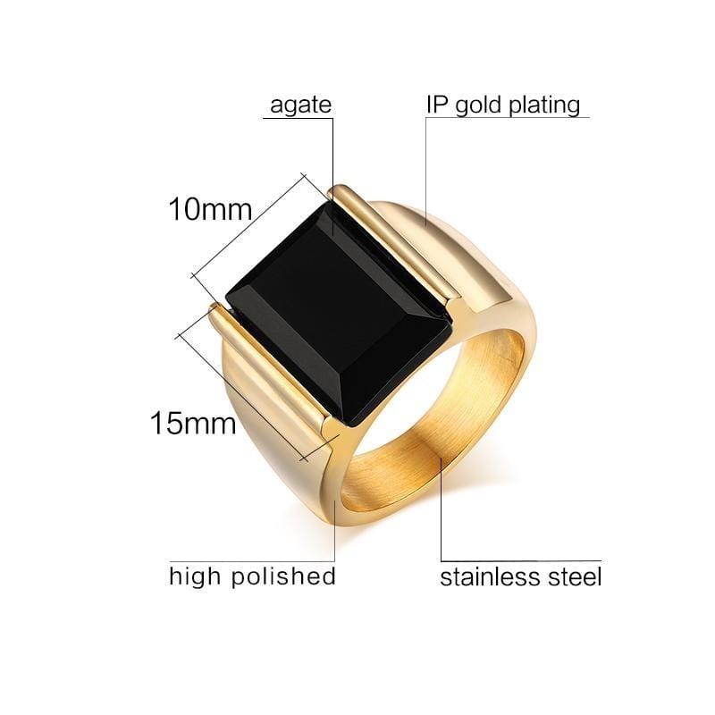 Men's Wedding  Signet Ring