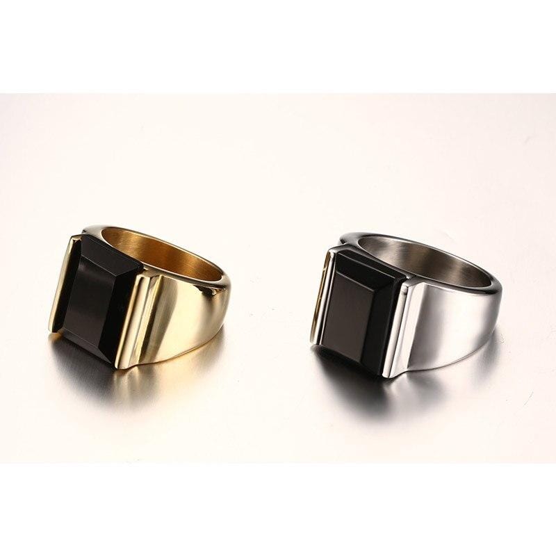 Men's Wedding  Signet Ring