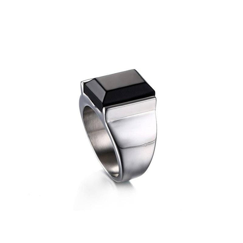 Men's Wedding Sliver Signet Ring