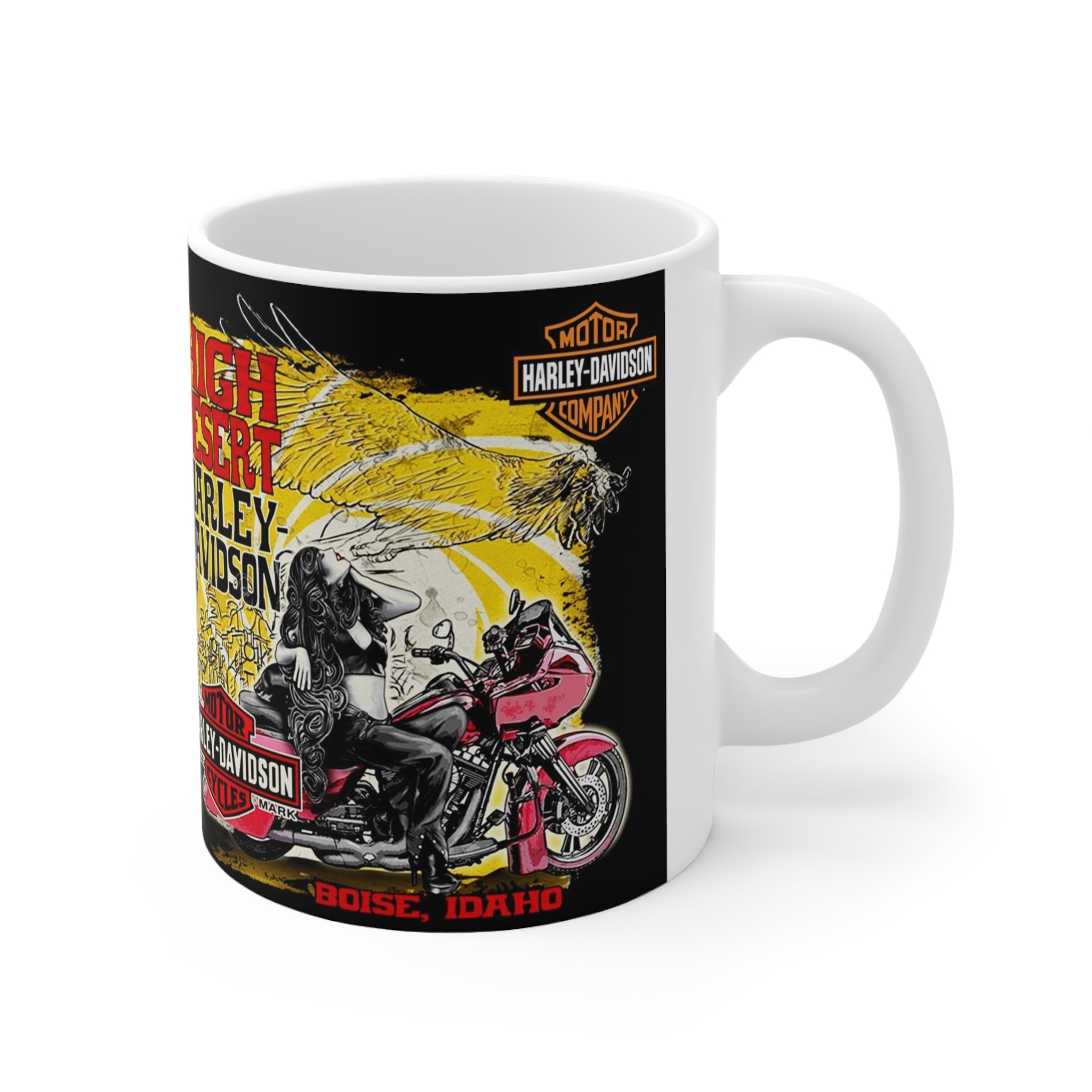 Harley Davidson Art Coffee Mug