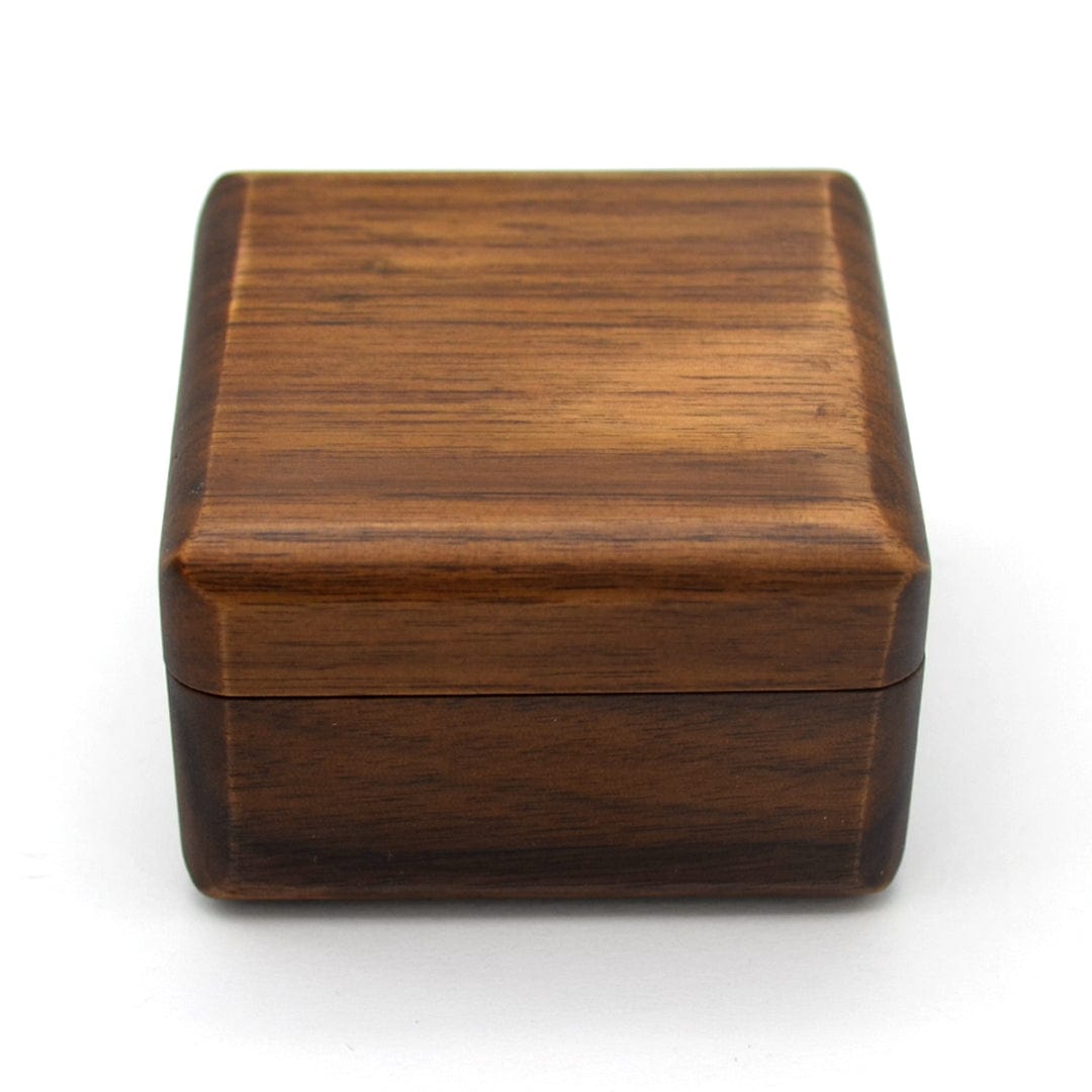 Magnetic Wooden Ring Bearer Box