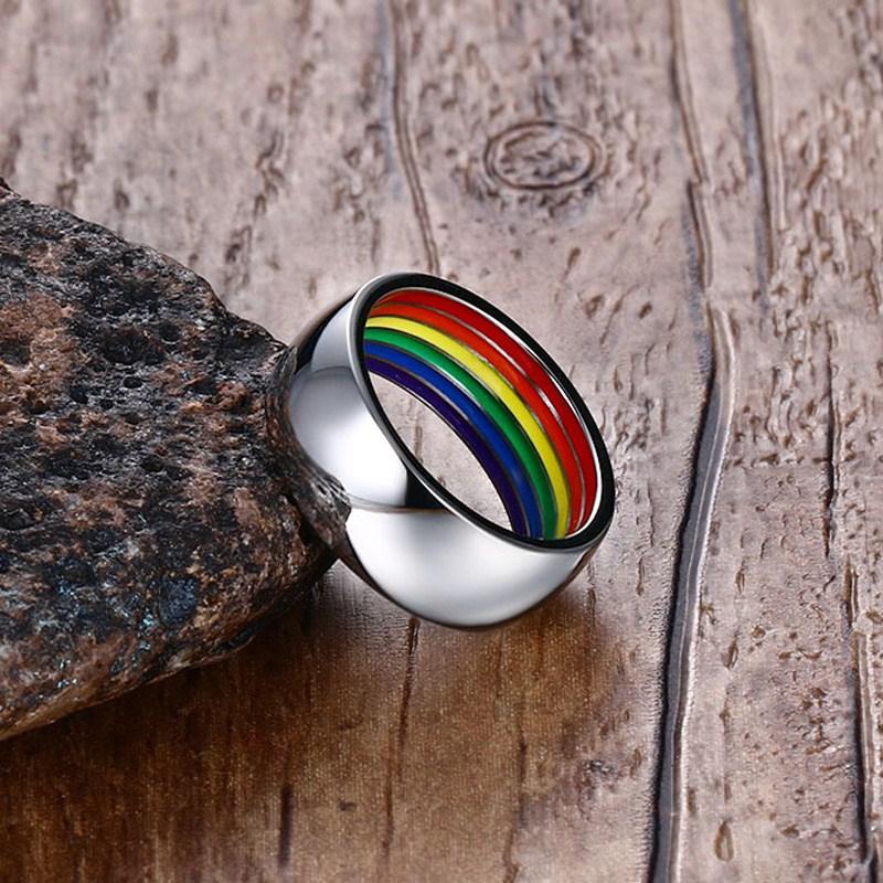LGBT Pride Rainbow  Ring