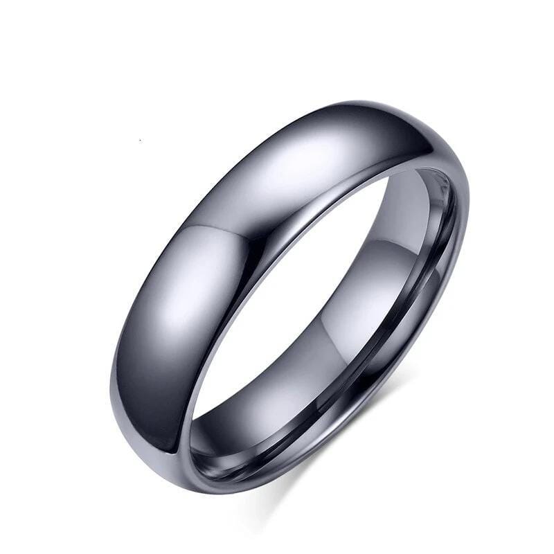 Tungsten Engagement Ring for  Men  and Women 4mm