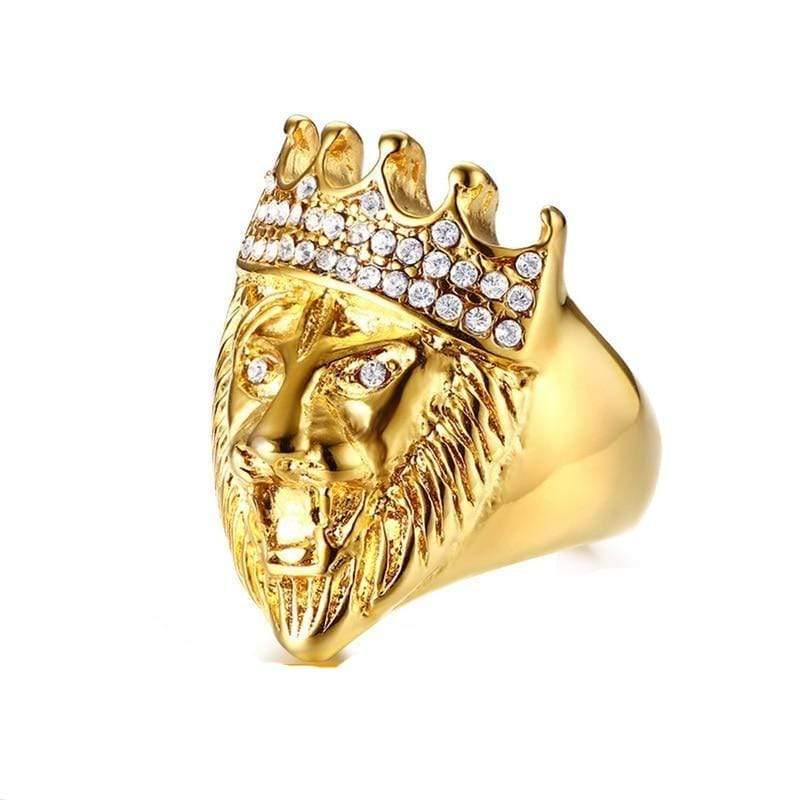 King of the Lions Mens Ring